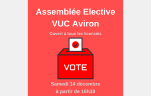 Assemblée Générale Elective 2024-2025